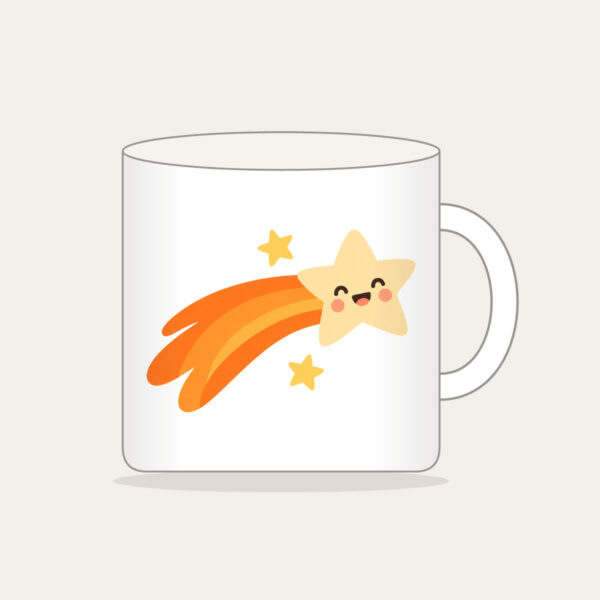Product image Cheerful Comet with Two Stars Mug