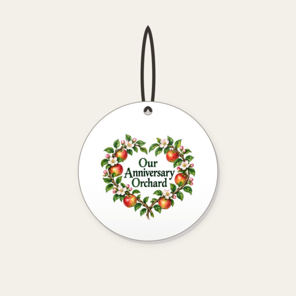 Product image Our Anniversary Orchard Ceramic Ornament