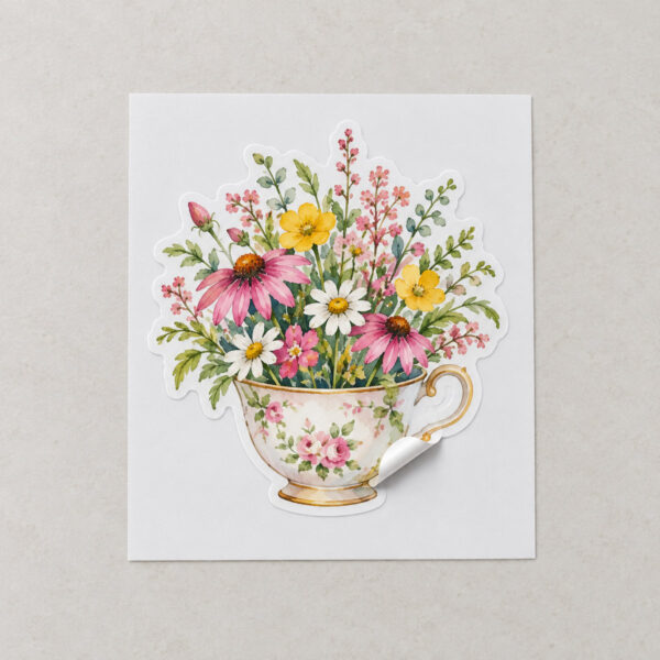 Product image Teacup Garden Sticker