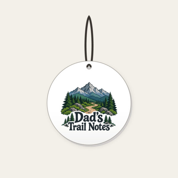 Product image Dad's Trail Notes Ceramic Ornament