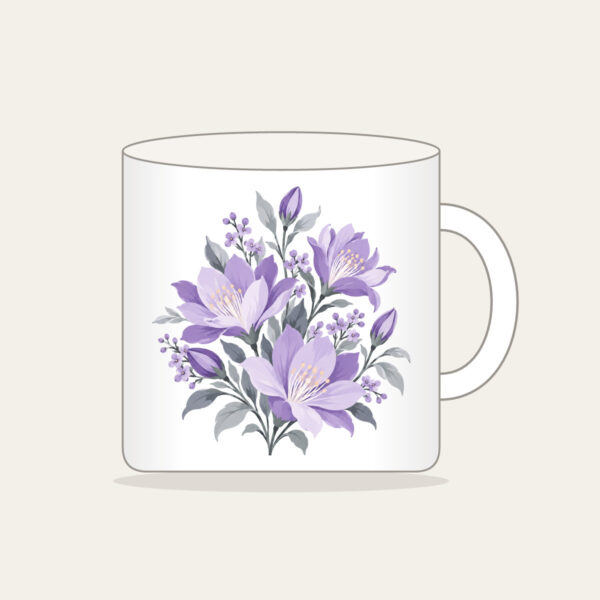 Product image Lilac Night-Blooming Floral Pattern Mug