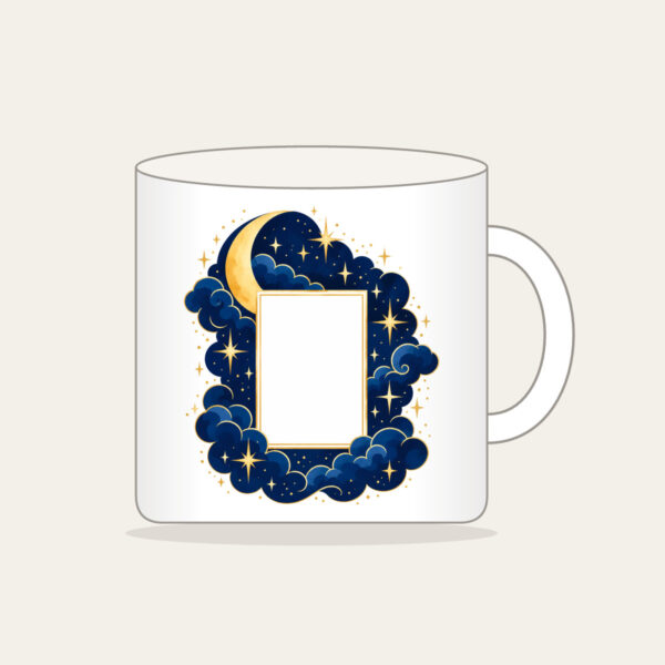 Product image Starry Navy Sky with an Open Center Mug