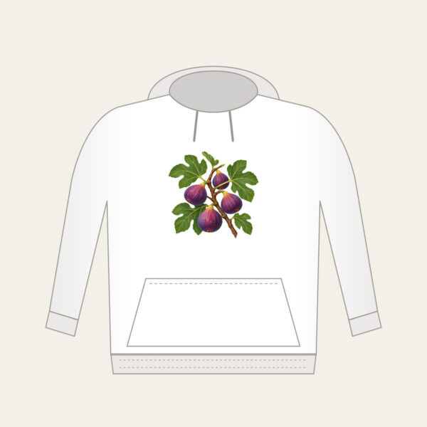 Product image Fig Branch with Plump Purple Figs Hoodie