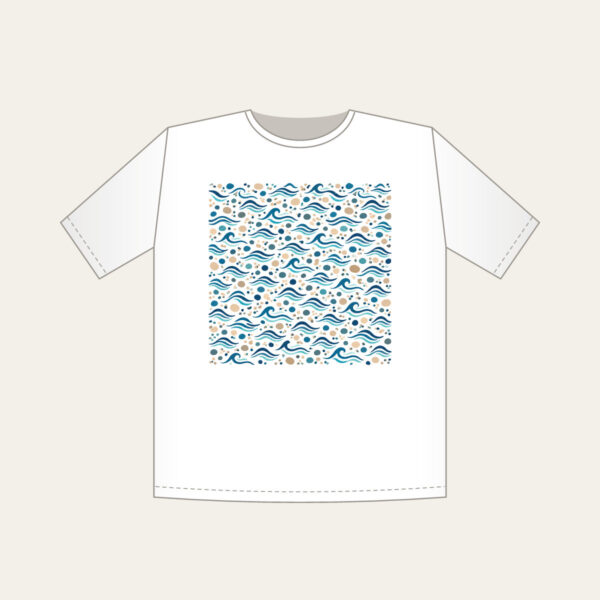 Product image Tiny Waves and Pebbles Repeat T-Shirt