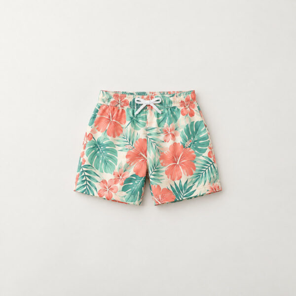 Product image Youth Hibiscus All-Over Hawaiian Shorts