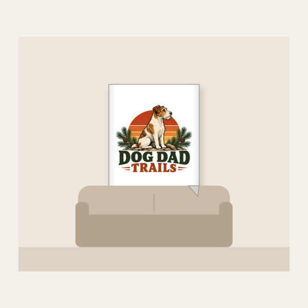 Product image Dog Dad Trails Fleece Blanket