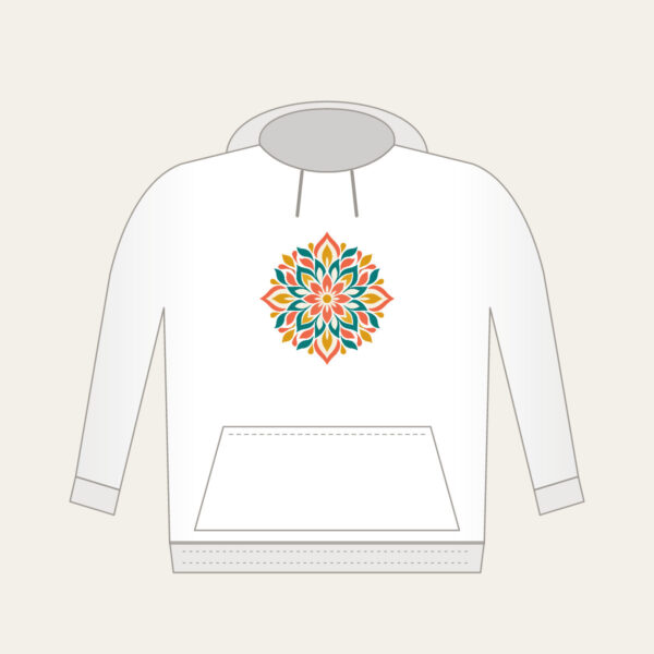 Product image Petal Mosaic Kaleidoscope Hoodie