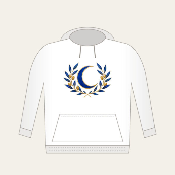 Product image Crescent Moon and Olive Sprigs Hoodie