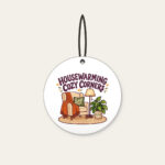 HOUSEWARMING COZY CORNERS Ceramic Ornament in white