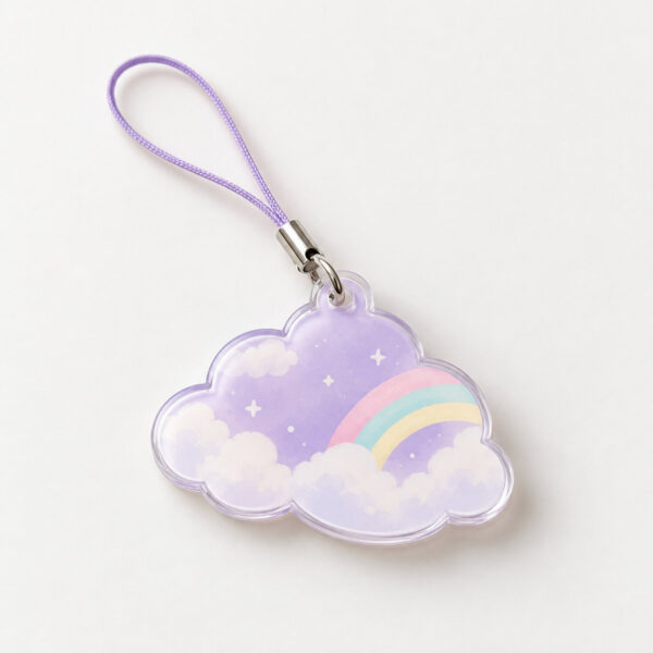 Product image Lilac Cloud Phone Charm