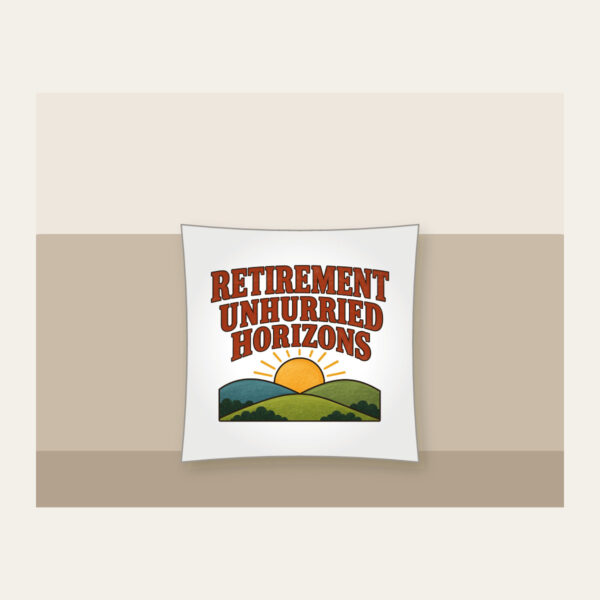Product image Retirement Unhurried Horizons Pillow