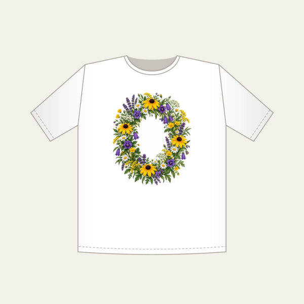 Product image Oval Wildflower Wreath T-Shirt