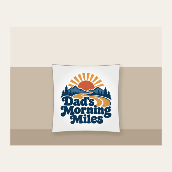 Product image Dad's Morning Miles Pillow