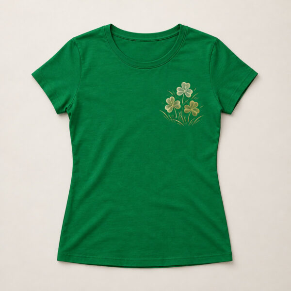 Product image Irish Green Clover Shamrock Fields Women's Tee