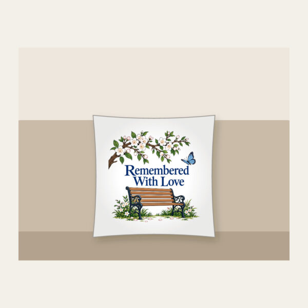 Product image Remembered with Love Pillow