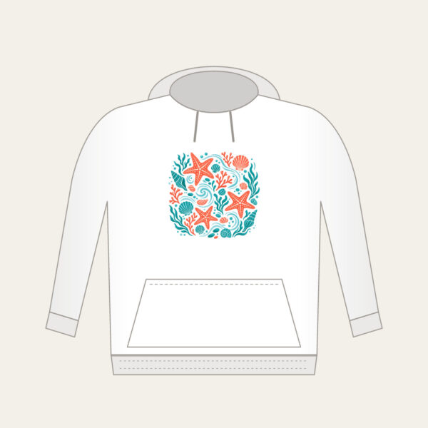 Product image Tide-Pool Starfish Pattern Hoodie