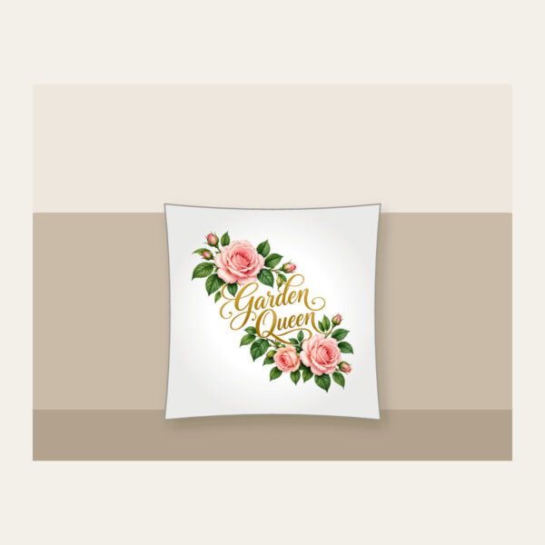 Product image Garden Queen Rose Garland Pillow