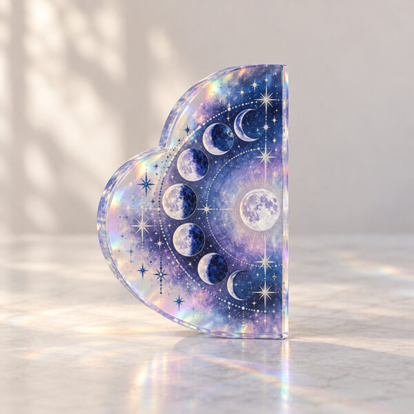 Product image Moon Phase Hologram Acrylic Plaque