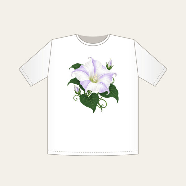 Product image Moonflower on Deep Green T-Shirt