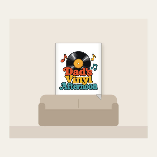 Product image Dad's Vinyl Afternoon Fleece Blanket