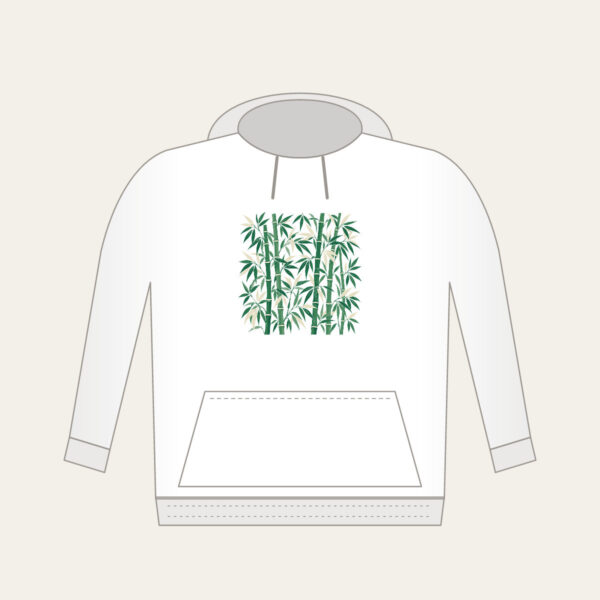 Product image Jade Bamboo Grove Pattern Hoodie