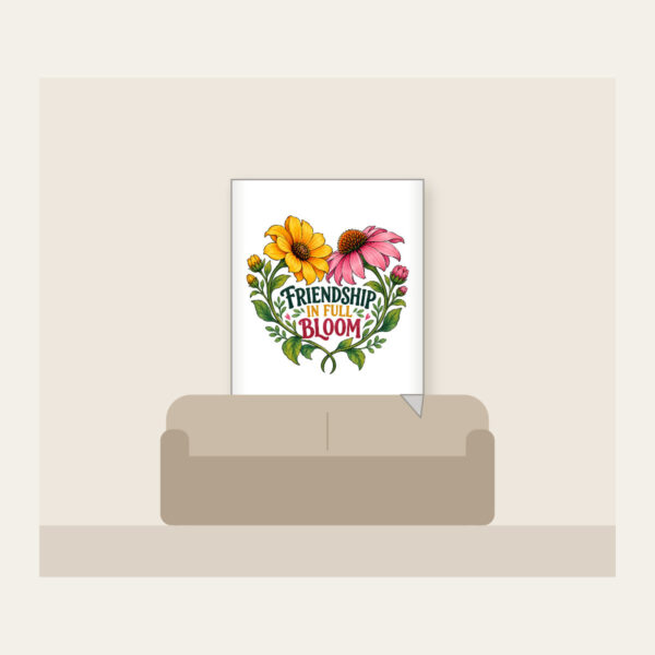 Product image Friendship in Full Bloom Fleece Blanket