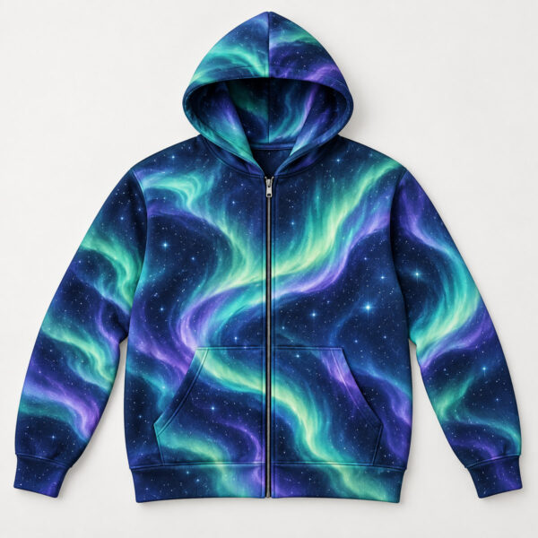 Product image Northern Lights Fleece Zip Hoodie