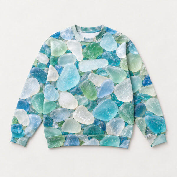 Product image Sea Glass Pebbles Lightweight Sweatshirt