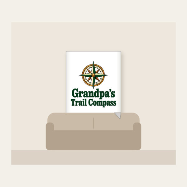 Product image Grandpa's Trail Compass Fleece Blanket