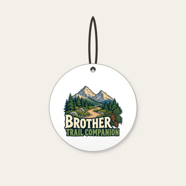 Product image Brother Trail Companion Ceramic Ornament