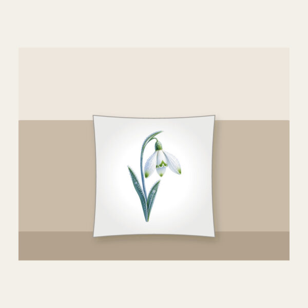 Product image Frosted Snowdrop Blossom Pillow