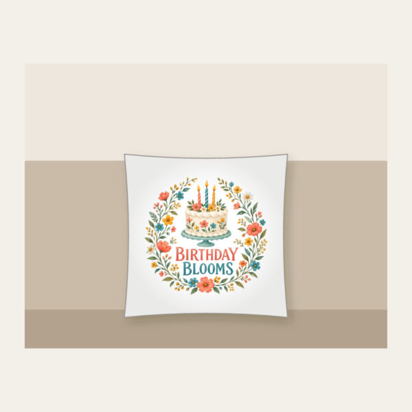 Product image Birthday Blooms Pillow