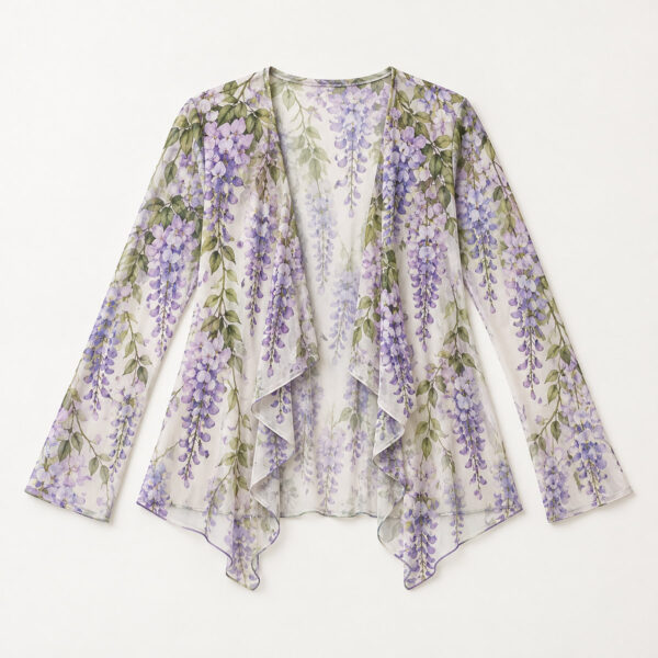 Product image Wisteria Cascade Mesh Cardigan