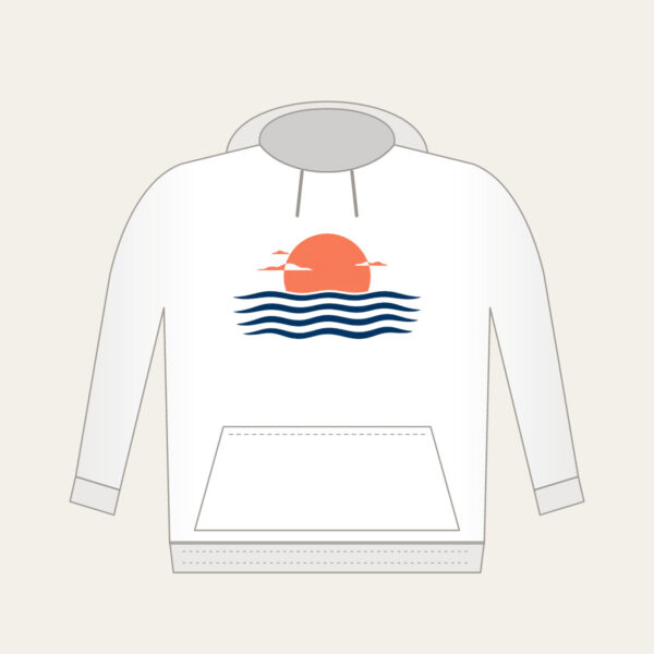 Product image Rising Sun over a Navy Horizon Hoodie