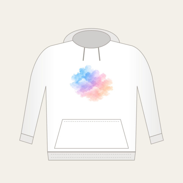 Product image Watercolor Dawn Sky Gradient Hoodie