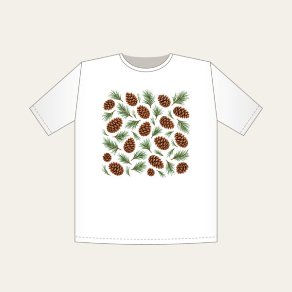 Product image Scattered Pine Cones and Needles T-Shirt