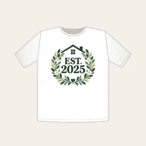 EST. 2025 T-Shirt in white