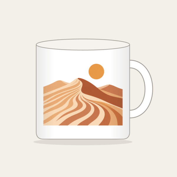Product image Dune Ripples with a Small Sun Mug