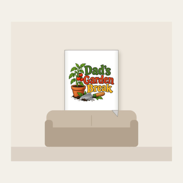 Product image Dad's Garden Break Fleece Blanket