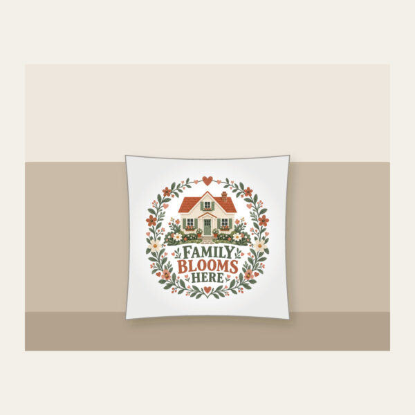 Product image Family Blooms Here Pillow