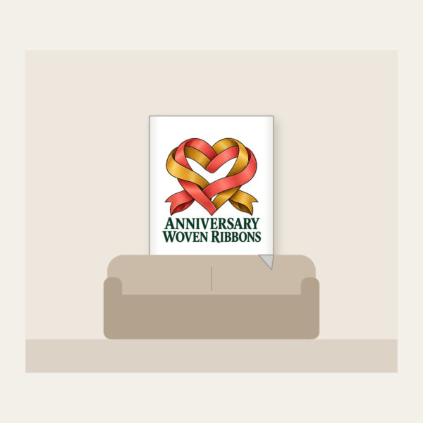 Product image Anniversary Woven Ribbons Fleece Blanket