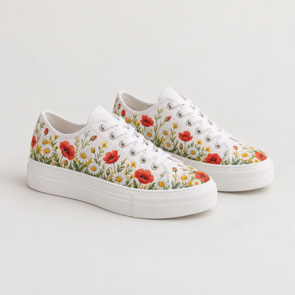 Product image Painted Meadow Low Top Canvas Shoes