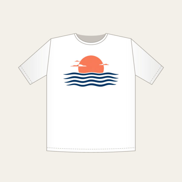 Product image Rising Sun over a Navy Horizon T-Shirt