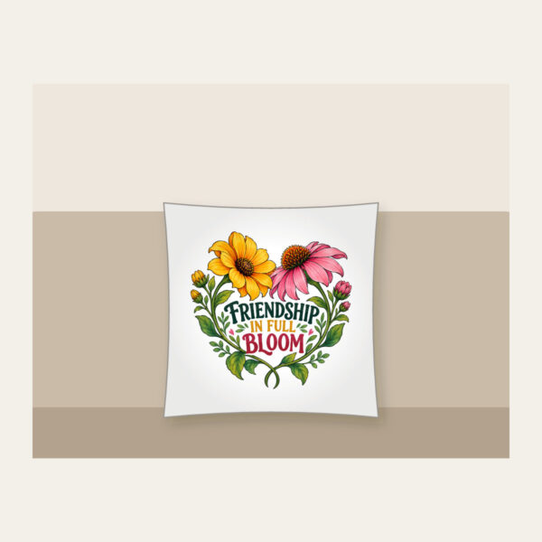 Product image Friendship in Full Bloom Pillow