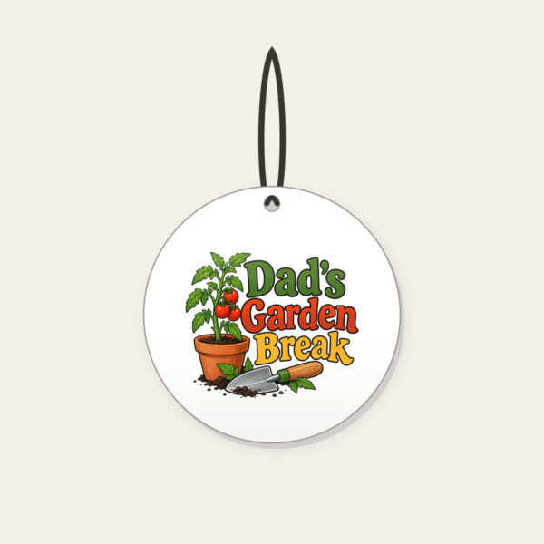 Product image Dad's Garden Break Ceramic Ornament