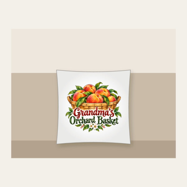Product image Grandma's Orchard Basket Pillow