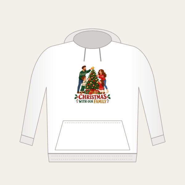 Product image Christmas with Our Family Hoodie