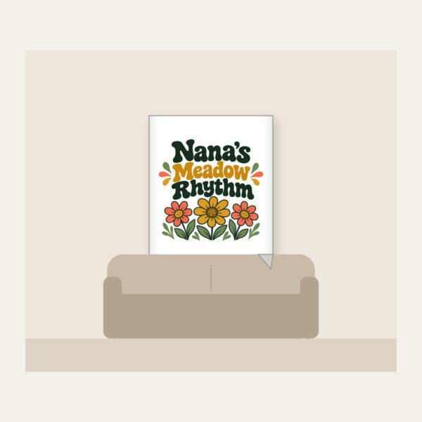 Product image Nana's Meadow Rhythm Fleece Blanket