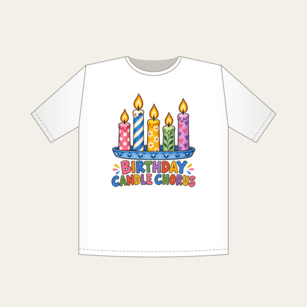 Product image Birthday Candle Chorus T-Shirt