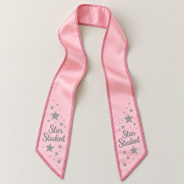Product image Star Student Glitter-Edge Kids Graduation Stole